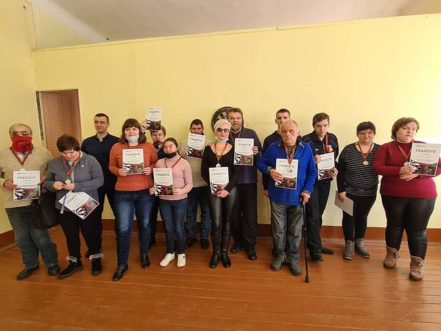 Посетители отделения дневного пребывания для инвалидов приняли участие в турнире Полоцкого района по дартсу среди людей с инвалидностью
