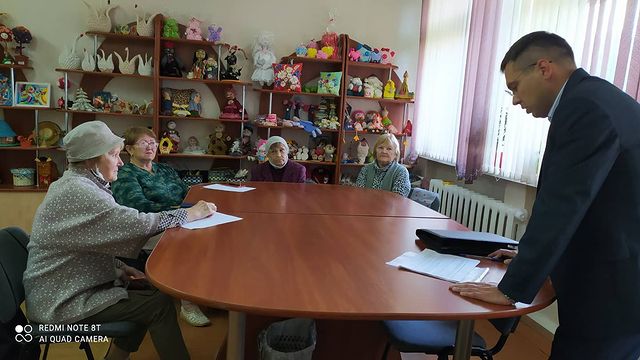 2 сентября состоялась встреча юриста территориального центра с посетителями отделения дневного пребывания для граждан пожилого возраста