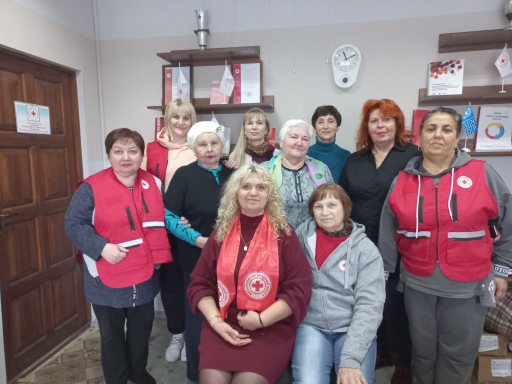 22 сентября состоялась встреча команды медико-социальной службы Красного Креста «Дапамога» Полоцкой районной организации Республиканского общественного объединения «Белорусское Общество Красного Креста» с посетителями отделения.