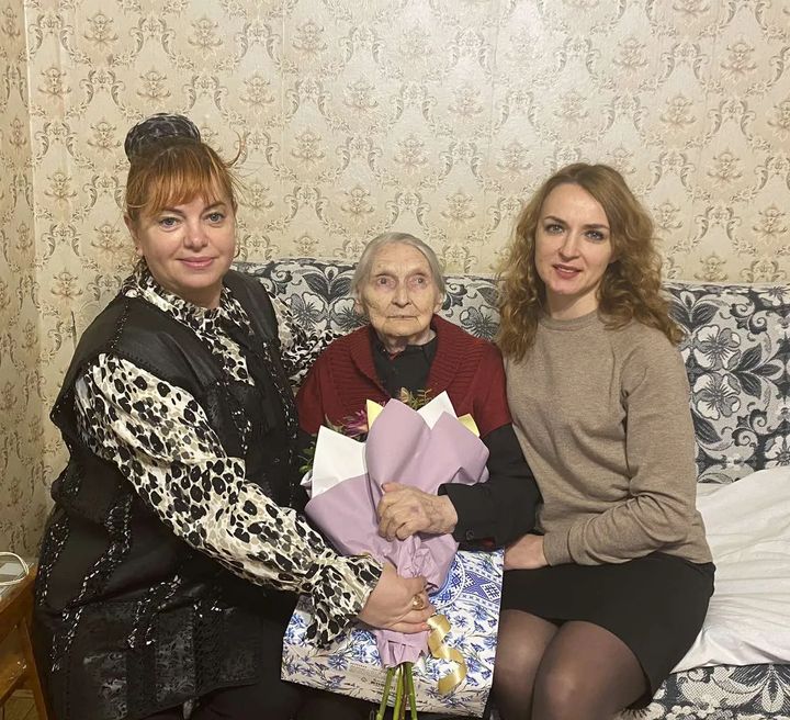10 декабря 2022 года свой столетний юбилей отпраздновала Рыбокова Ольга Александровна.