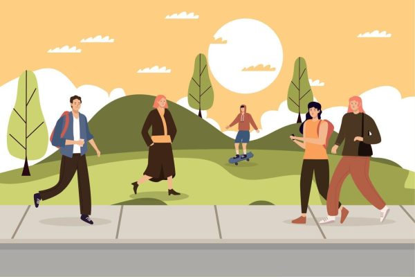 10463513-personnes-marchant-dans-le-parc-gratuit-vectoriel