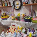 Выставка творческих работ посетителей, посвящённая Светлому Празднику Воскресения Христова в отделении дневного пребывания для инвалидов