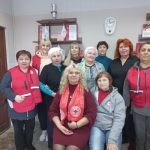 22 сентября состоялась встреча команды медико-социальной службы Красного Креста «Дапамога» Полоцкой районной организации Республиканского общественного объединения «Белорусское Общество Красного Креста» с посетителями отделения.