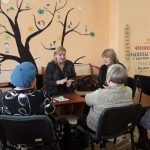 13 октября в отделении для пожилых граждан, состоялось групповое занятие посвящённое Дню матери.