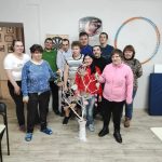 «Птичка добра» — такую эмблему-талисман изготовили посетители отделения дневного пребывания для инвалидов г.Полоцка на мастер-классе «Швейный мир».