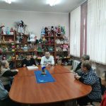 В ГУ «Территориальный центр социального обслуживания населения Полоцкого района» в рамках проведения «Недели нулевого травматизма» состоялась информационно-профилактическая беседа с посетителями отделения дневного пребывания для граждан пожилого возраста.
