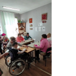 В преддверии праздника 8 марта, для «прекрасной половины» отделения социальной реабилитации, абилитации инвалидов была организована праздничная программа-квест «Девичьи сокровища».